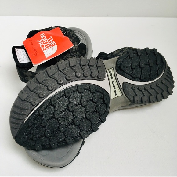 NWT The North Face Women's Casual Athletic Hiking Sandals Size 8 Black/Gray NEW - Picture 7 of 16